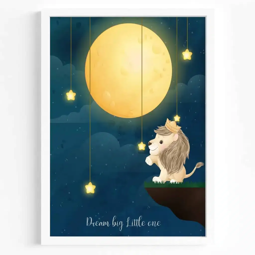 tablou dream big little one leu printre stele